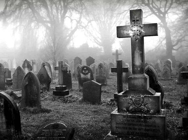 el reto del cementerio