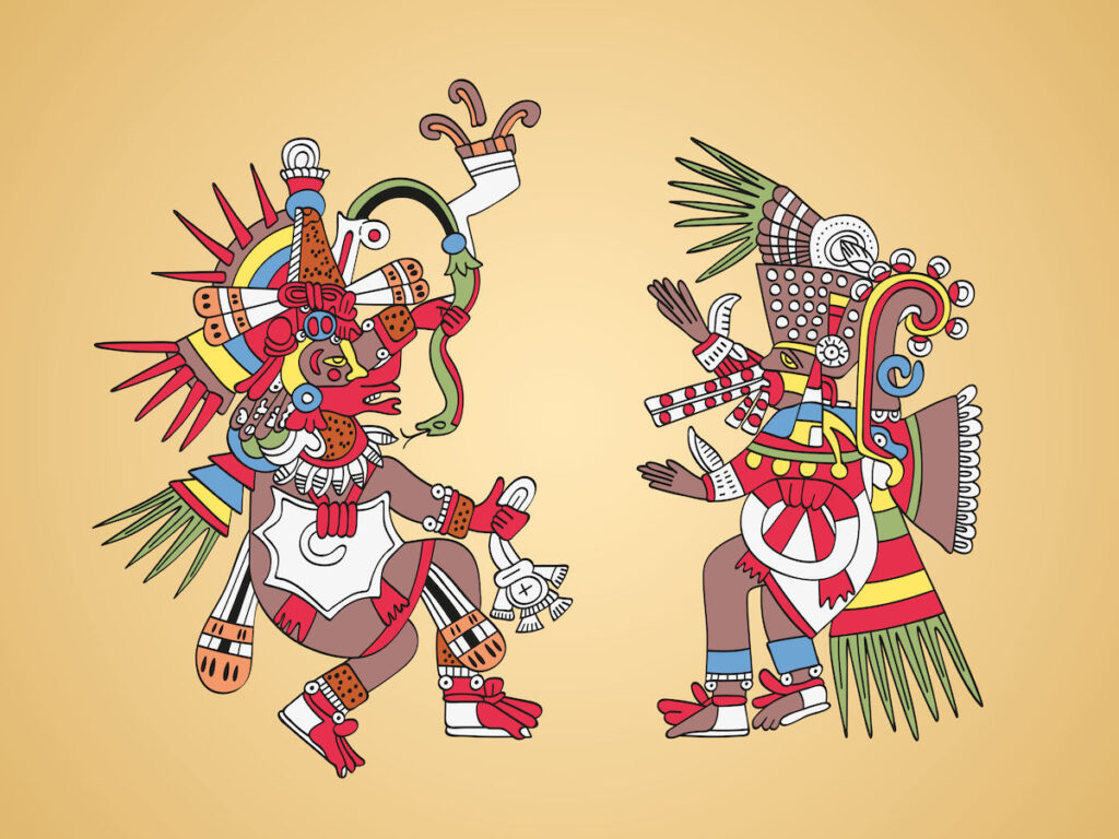 la creacion del mundo azteca